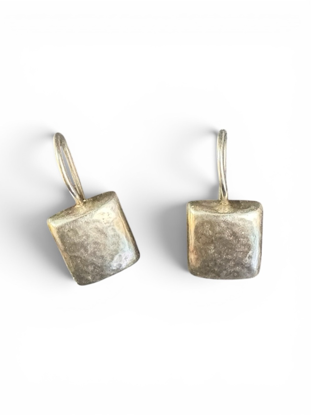 W0118 Retired Silpada Rectangular Chunky Earrings
